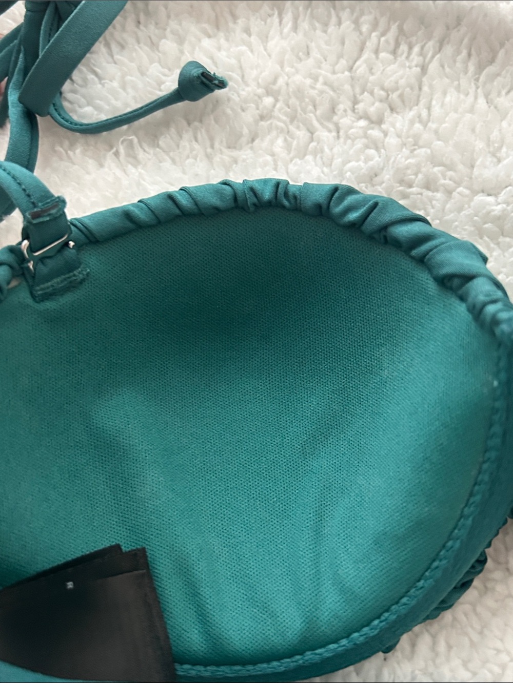H&M Teal Bandeau Bikini Top - Picture 8 of 8